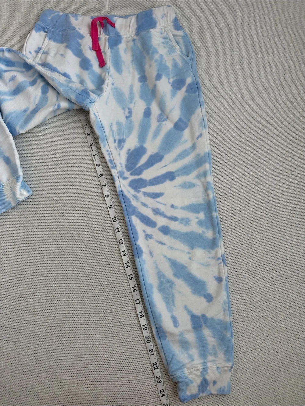 J Crew 100% Cotton Tie Dye 2 Piece Sweat Set Size XS - Picture 10 of 14